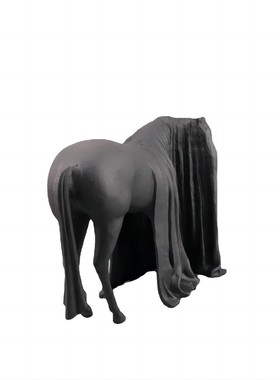 欧式创意客厅雕塑马摆件装饰品