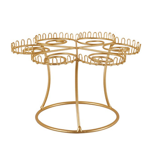 欧式甜品台摆件 蛋筒支架圆形甜筒蛋糕架 脆皮甜筒架冰淇淋展示架