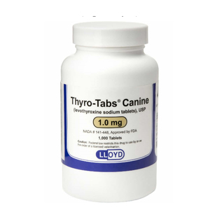 左旋甲状腺素钠片宠物甲状腺药犬猫狗狗甲减优甲乐thyro3补甲康t4