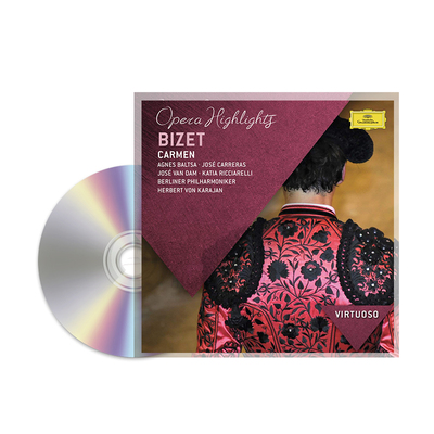 比才 卡门 歌剧精选 柏林爱乐乐团 卡拉扬指挥CD 鉴赏家 4786400