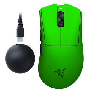 Razer雷蛇蝰蛇V4专业版电竞绿Pro电脑电竞游戏CSGO轻量化无线鼠标