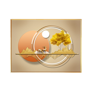 免打孔电表箱装饰画2025新款轻奢高级感遮挡配电箱挂画电闸盒弱电