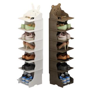 儿童鞋架卡通结实耐用造型入户新款鞋柜小窄门口家用多层简易鞋架