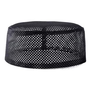 新款礼拜帽男士帽子夏季回族网眼网孔透气平顶民族风沙特回民帽子