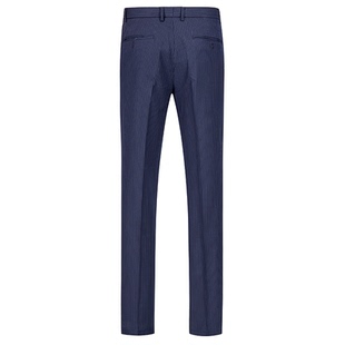 农业银行新款男士西裤衬衫农行男西裤西服套装条纹男工作服裤工装