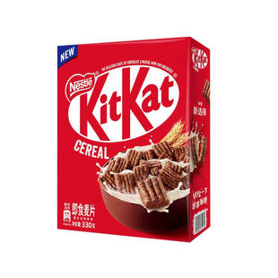 雀巢KitKat奇巧麦片330g巧克力味威化脆麦片即时谷物儿童营养早餐
