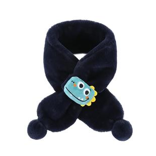 多妙屋儿童围巾秋冬男童男孩围脖护颈保暖宝宝脖套小孩幼儿小朋友