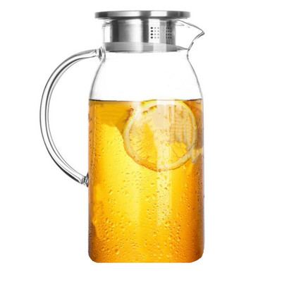 高硼硅耐热玻璃大容量直筒冷水壶