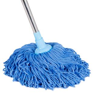 纤维线绳拖老式墩布普通家用吸水拖布不掉毛毛线拖把