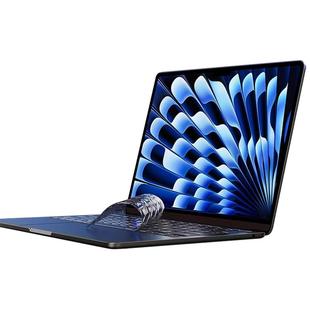 适用苹果macbookpro键盘膜air电脑mac笔记本M2贴14寸M3快捷键macbookairm2保护套macpro16超薄13tpu M4 15m1