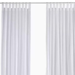 IKEA宜家新马迪尔达窗帘2幅白色145×280纱帘窗纱棉透光国内代购