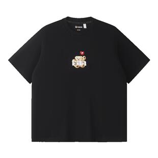 FILA FUSION斐乐潮牌情侣防晒凉感短袖2026夏新款休闲时尚T恤上衣