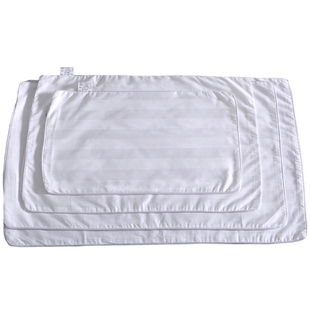 枕套枕头内胆套纯棉一对装枕头内套枕芯套装茶叶填充物加厚纯白色