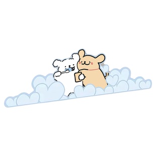 你今天真好看浴室镜子贴纸玻璃自粘卫生间遮挡神器装饰图案高级感