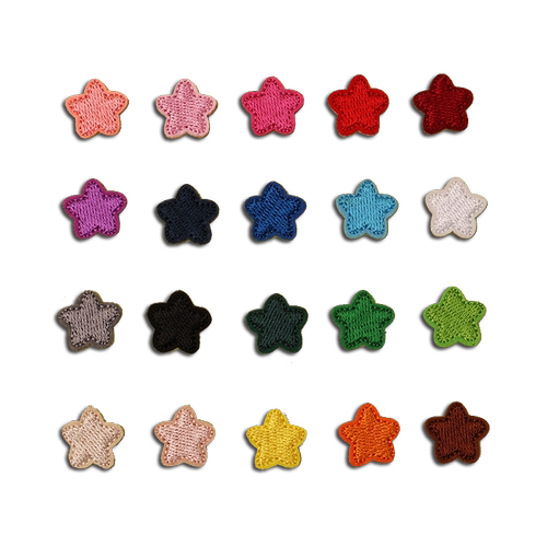 迷你小星星衣服贴补丁贴自粘免缝羽绒服破洞修补贴花裤子修复修补