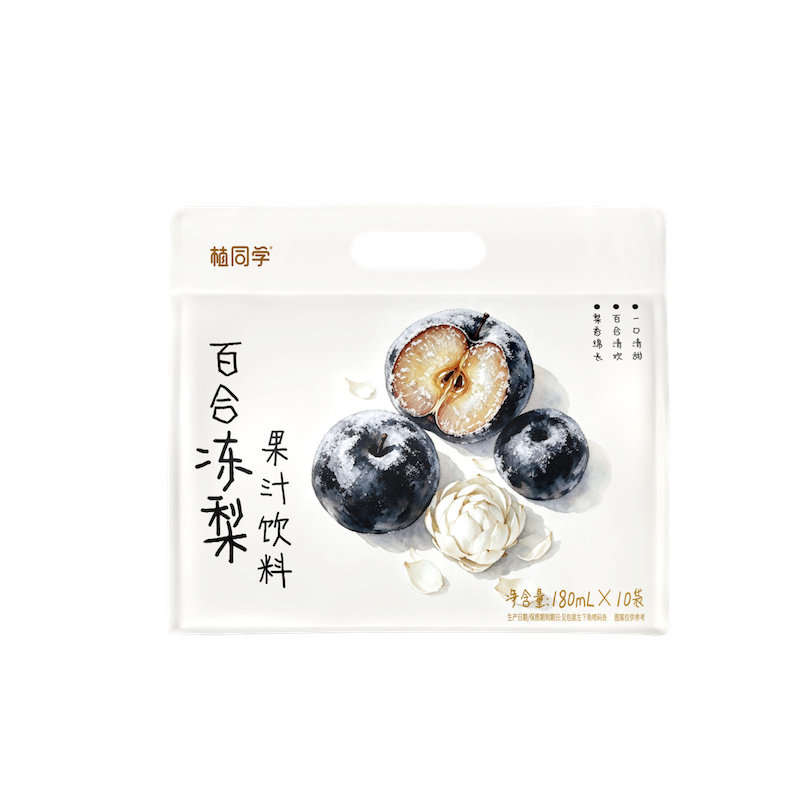 秋冬限定【云南省农科院】植同学百合冻梨果汁饮料 0脂肪玉竹麦冬