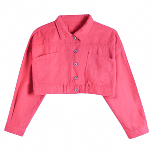 短款牛仔外套女设计高级感小众2026年新款上衣女士夹克春秋小个子