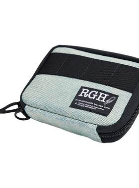 RGH户外防盗刷牛仔帆布钱包卡包
