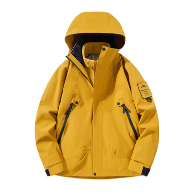 三合一冲锋衣男女款秋冬棉衣外套