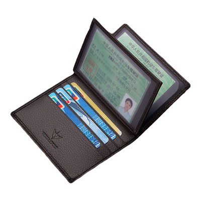 头层牛皮方便携带小卡包