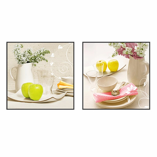 餐厅的装饰画现代简约墙画温馨家居挂画饭厅墙面装饰壁画餐桌挂画
