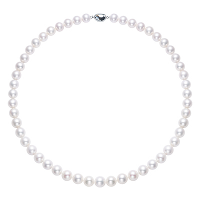 阮仕s925银海水akoya珍珠项链