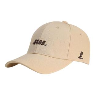 深顶棒球帽子女硬顶大头围显脸小夏季新款帽子防晒ins刺绣鸭舌帽