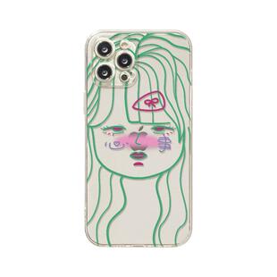 benefit腮红女孩心事插画17pro16适用于iphone15promax苹果15PRO手机壳13新款14套12小众11透明xsmax硅胶xr防