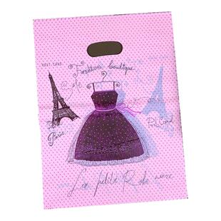 中厚大中小号男女童鞋塑料服装袋批发礼品包装袋手提购物袋子定做