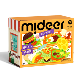 mideer弥鹿橡皮泥彩泥无毒儿童幼儿园黏土过家家玩具生日礼物