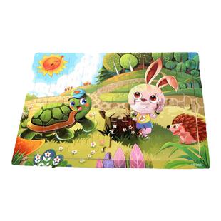 益智之家兴趣启蒙30片木质可爱儿童拼图动漫卡通平面拼版男孩女孩