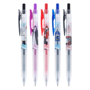 【葬送的芙莉莲限定】日本zebra斑马官方旗舰店JJ15芙莉莲限定中性笔黑色红色蓝色按动式顺滑刷题学生签字笔