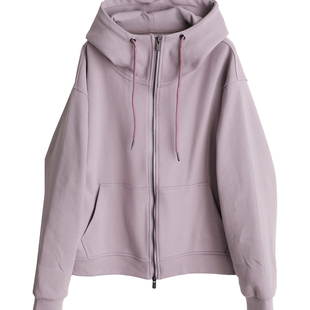 铜扣记连帽卫衣外套女休闲百搭宽松显瘦韩版春季新款短款上衣女