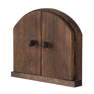 实木双开门开关保护套贴墙贴插座装饰框遮挡保护盖防触电罩按钮箱