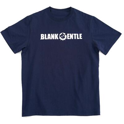 BLANKGENTLE经典logo印花纯棉T恤