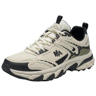 海澜之家男鞋2026新款春秋夏季透气休闲运动登山鞋厚底增高老爹鞋