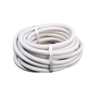 高压橡胶管耐油软管耐高温耐酸碱抽真空管实验室白色耐压橡皮油管