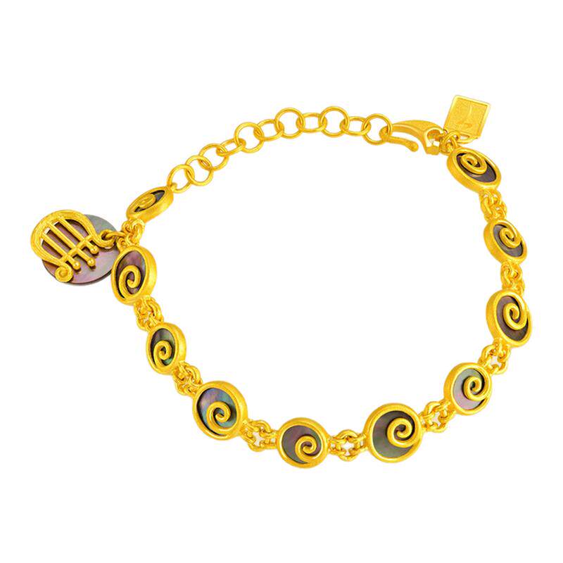 justgold镇金店天籟之音手链