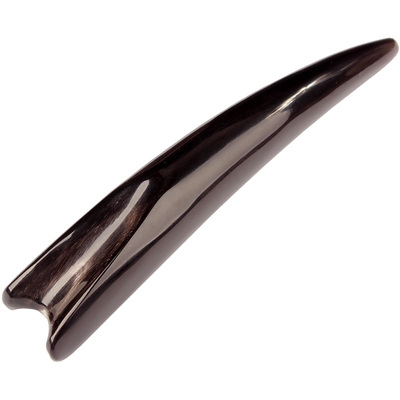 黑水牛角实心点穴按摩棒