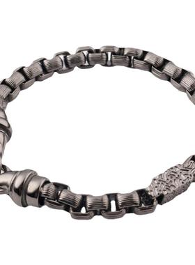 STEELEVER男钛钢原创新品手链男
