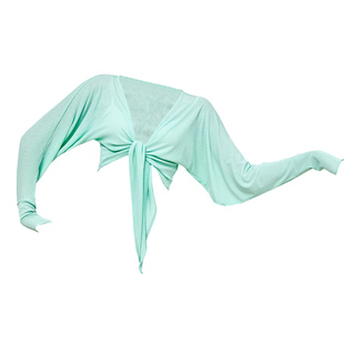 舞蹈服上衣女成人古典舞现代舞练功服罩衫教师形体服长袖跳舞开衫