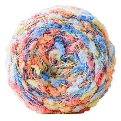 mang豆豆粒粒绒混色牙刷diy手工