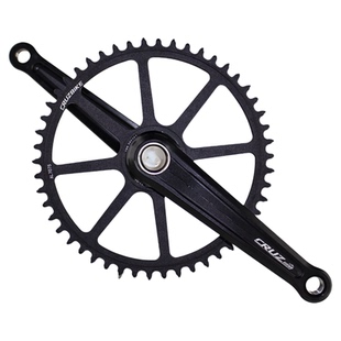 CRUZBIKE 折叠自行车曲柄牙盘 小布 大行 风行折叠车牙盘曲柄套装