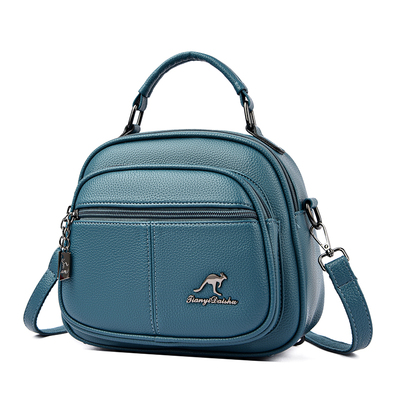 正品真皮新款小包包斜挎双肩背包