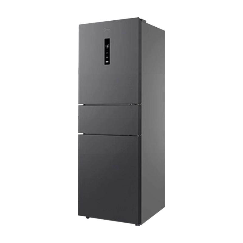 美的283三开门电冰箱一级能效家用变频风冷无霜小型超薄官方租房
