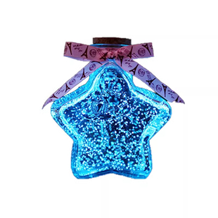 星星折纸夜光可写字幸运五角星许愿瓶荧光渐变色叠星星纸条高颜值漂流玻璃瓶罐子新年礼物送女朋友2026新款