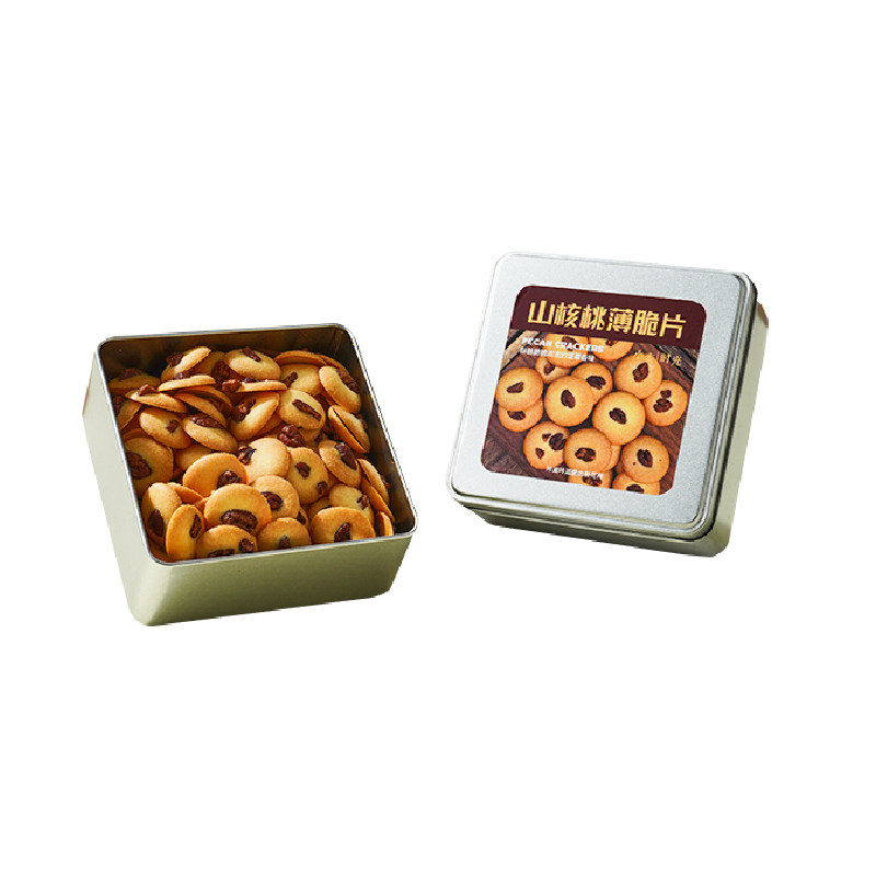 杏花湾坚果脆山核桃薄脆夏威夷果仁可可脆片曲奇饼干罐装解馋零食