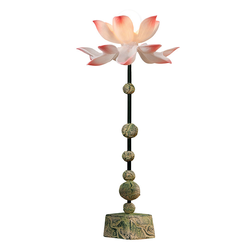 佛前长明灯莲花供佛灯装饰台灯