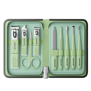 德国指甲剪2026热销斜口指甲钳挖耳勺套装原装修指甲刀专用工具进