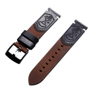 适用华为GT5/GT4/2 pro复古小牛皮表带真皮watch3pro new智能手表46mm男款GT1运动荣耀magic2非原装22配件e